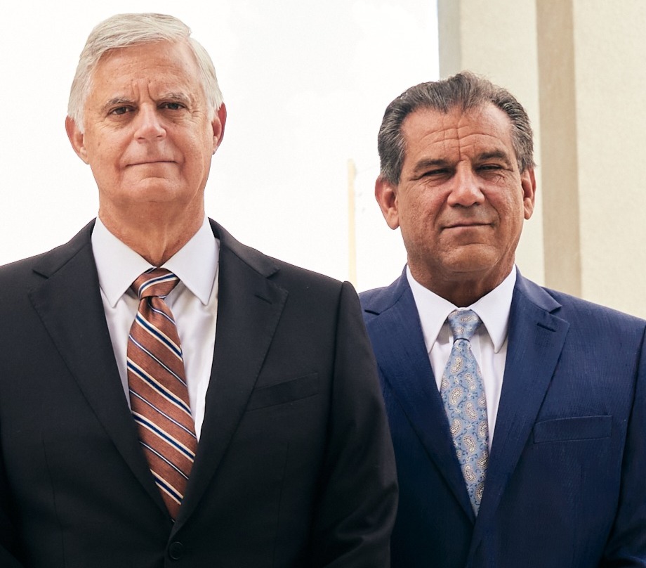Alex Alvarez and Herb Borroto, M.D., J.D., the medical-legal team at The Alvarez Law Firm